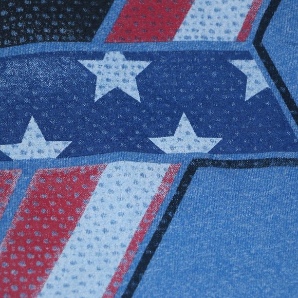 Cat & Jack Red White Blue Graphic Tank Top - Picture 3 of 7